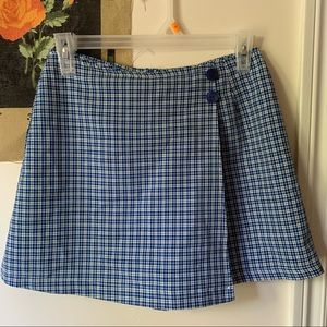 Vintage Gingham Miniskirt -Y2K 🦋